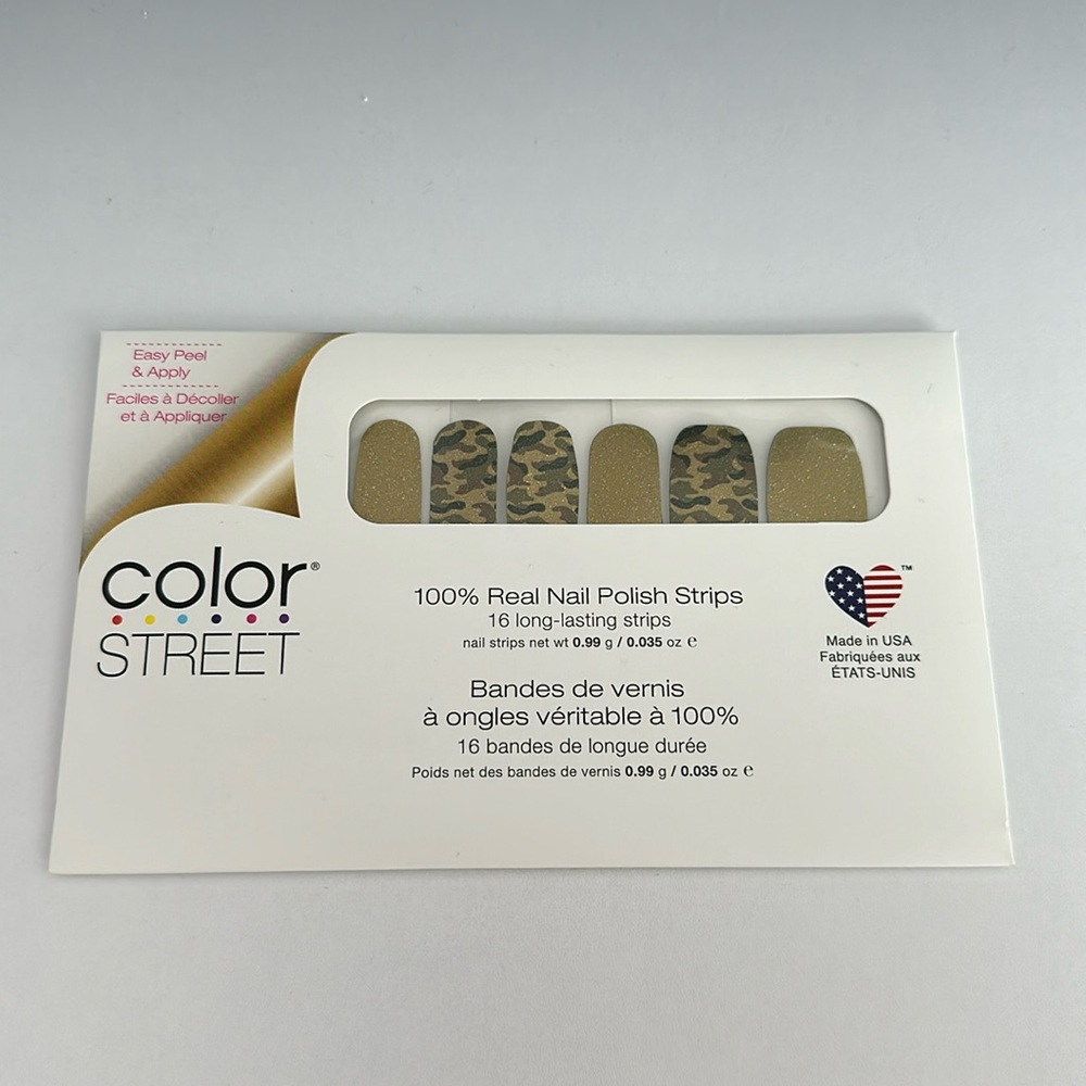 Color Street Glam-ouflage Nail Strips - Picture 2 of 4